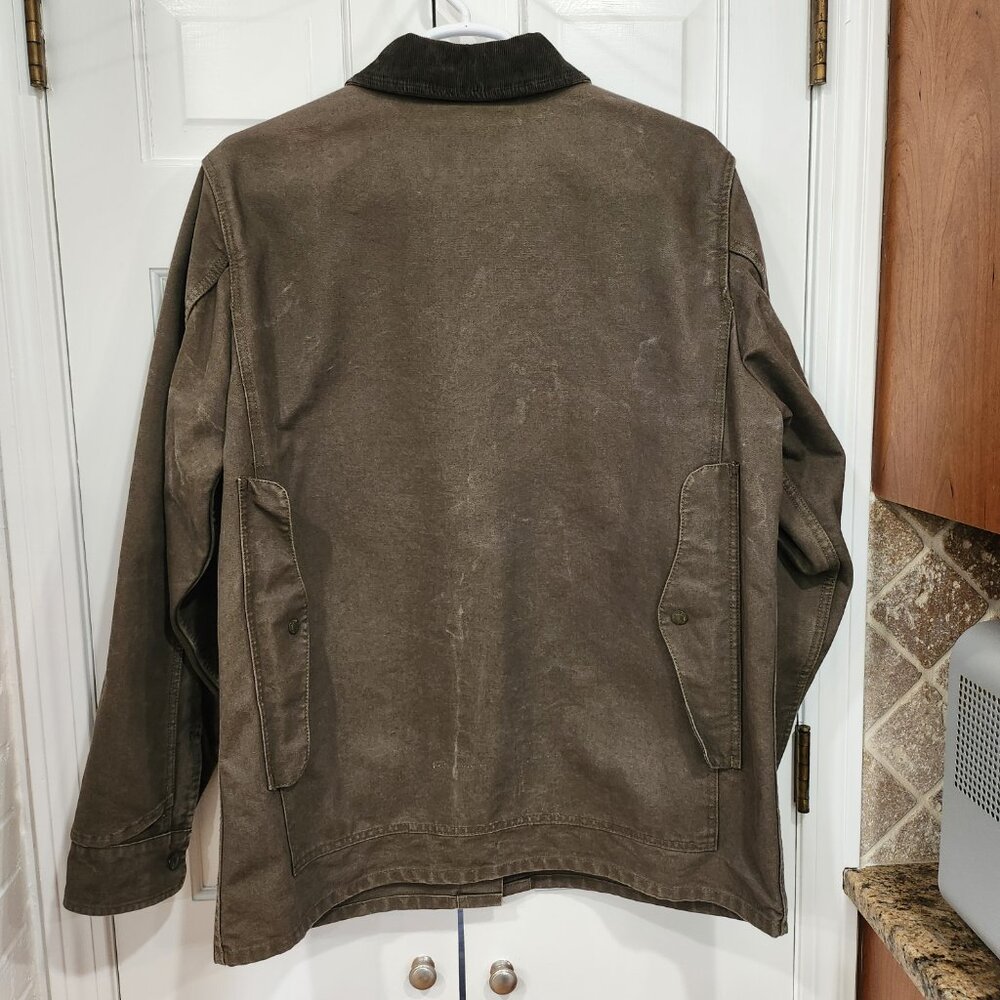 Filson Dry Tin Cloth Crusier - X-Large - Otter Green - Made in USA - Picture 2 of 14